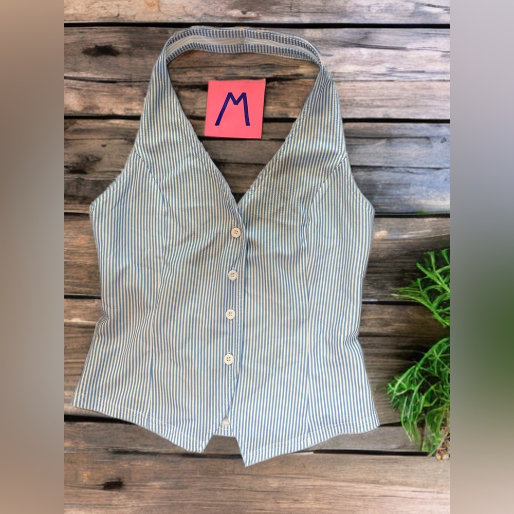 Halter top vest